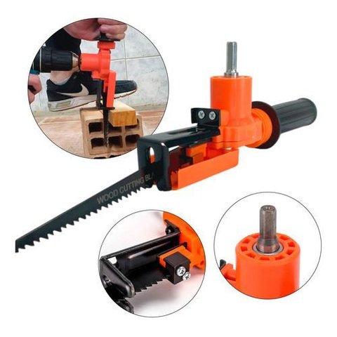 Adaptador de Serra Tico Tico para Furadeira Parafusadeira