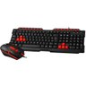 Kit Teclado e Mouse Gamer C3tech Gk-20bk, Abnt2, Usb, 1200dpi - 1