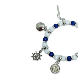 Pulseira Brilhante Marinheiro Linha Água Umbanda - 5