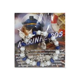Pulseira Brilhante Marinheiro Linha Água Umbanda - 6