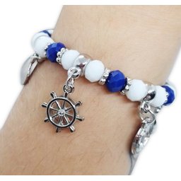 Pulseira Brilhante Marinheiro Linha Água Umbanda - 8