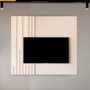 Ver imagem 2 de Painel Suspenso Boto 1.4 com Led Sala para Tv até 58 Off White