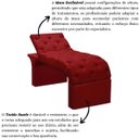 Ver imagem 5 de Maca Estofada Estética Cílios Regulável Spa Suede Ana Clara:vermelho
