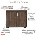Ver imagem 3 de Conjunto Escritório Artany: Balcão 2 Portas e Gaveteiro