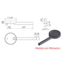 Ver imagem 2 de Queimador Simples Completo Fogão Industrial Ferro N03 13cm