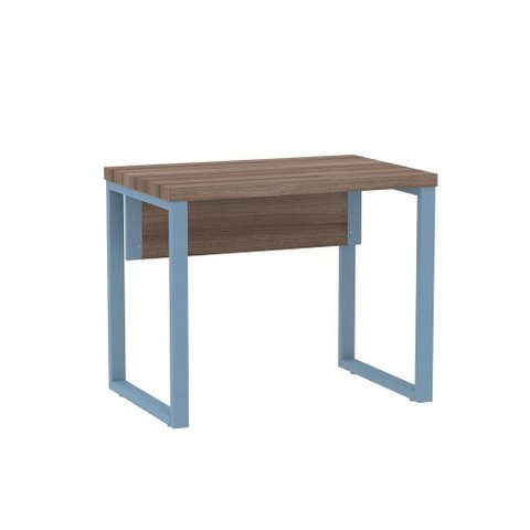 Mesa Escritório 900x600x750mm M900pe40tub Walnut-azul Dali