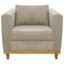 Ver imagem 5 de Kit Sofá 2 Lugares e Poltrona Europa Corano Bege - Am Decor