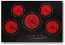 Ver imagem 1 de Vbgk Cooktop Elétrico 30" com 5 Queimadores e 9 Níveis de Potência, 240v