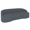 Ver imagem 1 de Sofá 3 Lugares para Sala de Estar Living 180cm Theo D06 Linho Mescla Chumbo - Mpozenato