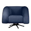 Ver imagem 6 de Kit 2 Poltrona Decorativa Micheli Giratória e Balanço Veludo