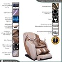 Ver imagem 4 de Poltrona de Massagem Stark 3d Aquecimento Gravidade Zero Reclinável Bivolt Brinde Massageador e Ócul