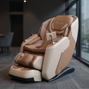 Ver imagem 3 de Poltrona de Massagem Stark 3d Aquecimento Gravidade Zero Reclinável Bivolt Brinde Massageador e Ócul