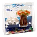Ver imagem 2 de Enfeite para Aquário Coral Artificial Anêmona Silicone Duas Peças Vigoar