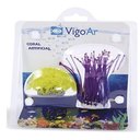 Ver imagem 3 de Enfeite para Aquário Coral Artificial Anêmona Silicone Duas Peças Vigoar