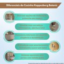 Ver imagem 2 de Armário de Cozinha Modulada Completa de Canto 19 Peças 3,99x2,88m 302 Botanic Kappesberg