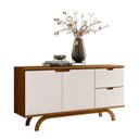 Ver imagem 2 de Balcão Buffet Vicenza 100% Mdf Ype/off White