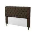 Ver imagem 1 de Cabeceira Mirage Para Cama Box Solteiro 100cm Com Capitonê Suede:Marrom