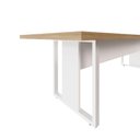 Ver imagem 6 de Mesa de Reunião 2,70m X 0,90m 2 Cx de Tomadas Pés Metal F5