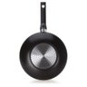 Panela Wok Indução Antiaderente de Alumínio 28cm Preta - 2