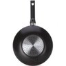 Panela Wok Indução Antiaderente de Alumínio 28cm Preta - 3