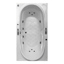 Ver imagem 1 de Banheira individual Riviera COMPLETA com hidro em acrílico  220V