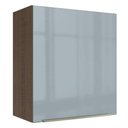 Ver imagem 1 de Armário Aéreo Madesa Lux 60 cm 1 Porta Rustic/Cinza