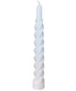 Ver imagem 2 de Kit 9 Vela Espiral Decoração Natalina Branco Torcida de 20cm