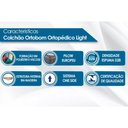 Ver imagem 3 de Cama Box c/Auxiliar Casal: Colchão Ortopédico Ortobom Light + Base CRC Courano Black(138x188)