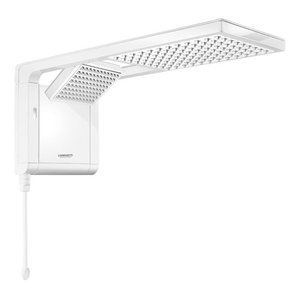 Chuveiro Elétrico De Parede Lorenzetti Acqua Ultra Duo Flex Branco 5500w 127v