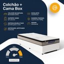 Ver imagem 4 de Cama Box com Colchão Gazin de Espuma D33 Pillow In Force Mid Solteiro 88cm