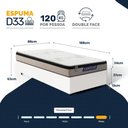 Ver imagem 2 de Cama Box com Colchão Gazin de Espuma D33 Pillow In Force Mid Solteiro 88cm