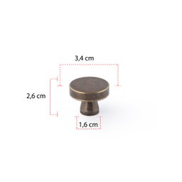 KIT COM 2 PONTOS COLONIAIS PARA MÓVEIS EM GERAL - 2