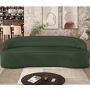 Ver imagem 2 de Sofá 4 Lugares Curvo Sala de Estar Living Lótus D02 Couríssimo Verde 260 cm B-89 - Lyam Decor