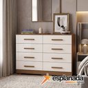Ver imagem 3 de Cômoda 8 Gavetas Évora Aramóveis