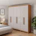 Ver imagem 2 de Guarda Roupas Casal 6 Portas 5 Gavetas Avila