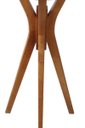 Ver imagem 3 de Mesa Bistrô Helena Diam 70 Cm Castanho Mogno