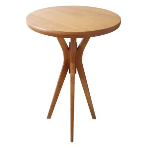 Mesa Bistrô Helena Diam 70 Cm Castanho Mogno