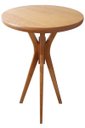 Ver imagem 1 de Mesa Bistrô Helena Diam 70 Cm Castanho Mogno