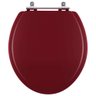 Assento Sanitário Convencional / Oval Bordô para todas as Marcas - 1
