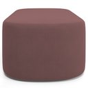 Ver imagem 7 de Kit 02 Puffs Decorativos Orgânicos para Living Quarto 100cm Doha W01 Suede Rosê - Lyam Decor