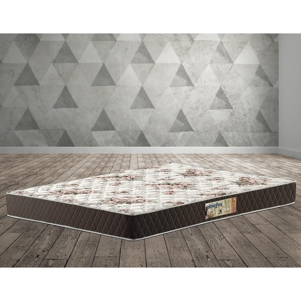 Colchão de Solteiro Turmalina em Espuma Bordado 88x188x18 cm Densidade ...