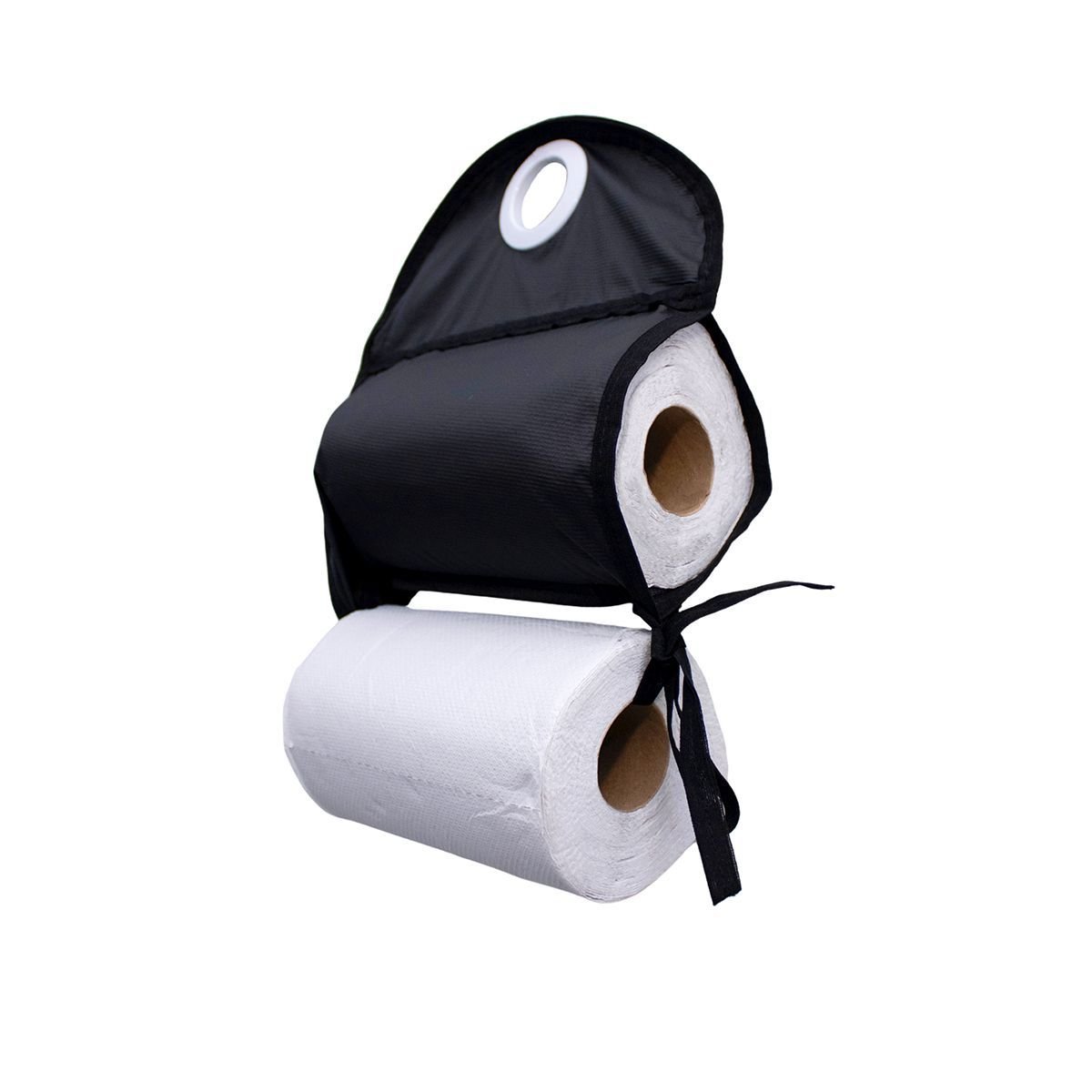 Porta Papel Toalha Suporte Parede para Cozinha Impermeável Preto