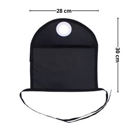 Porta Papel Toalha Suporte Parede para Cozinha Impermeável Preto - 4