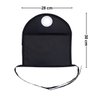 Porta Papel Toalha Suporte Parede para Cozinha Impermeável Preto - 4