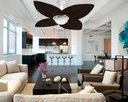 Ver imagem 2 de Ventilador de Teto Office Jet Aspen Venti-delta Branco Rattan Marrom 220v