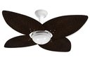 Ver imagem 1 de Ventilador de Teto Office Jet Aspen Venti-delta Branco Rattan Marrom 220v