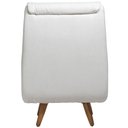 Ver mais imagens de Poltrona de Amamentação Fixa Pés Manu Sky D02 Linho Branco C-419 - Lyam Decor