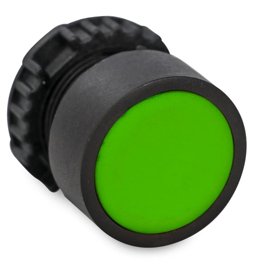Botão Pulsador Faceado Verde 22mm IP66 Weg