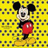 Papel de Parede Mickey 300x300cm - 1