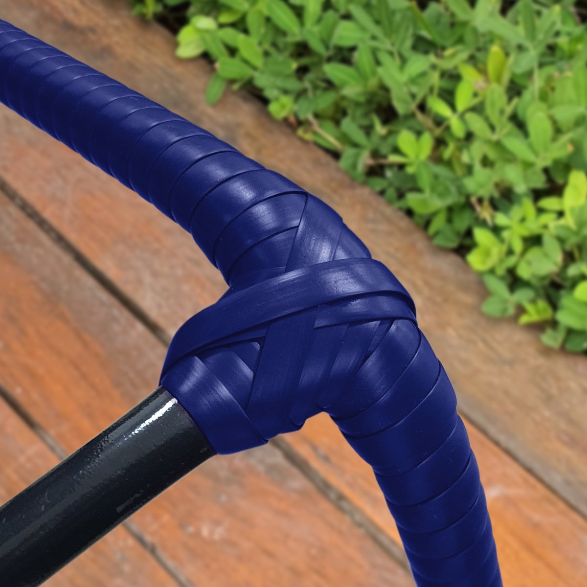 Espreguiçadeira Catar Azul com Regulagem P/ Jardim e Piscina - 6
